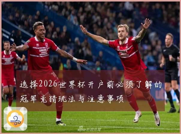 选择2026世界杯开户前必须了解的冠军竞猜玩法与注意事项